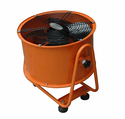 Quạt thổi mát - loại chân quỳ thấp